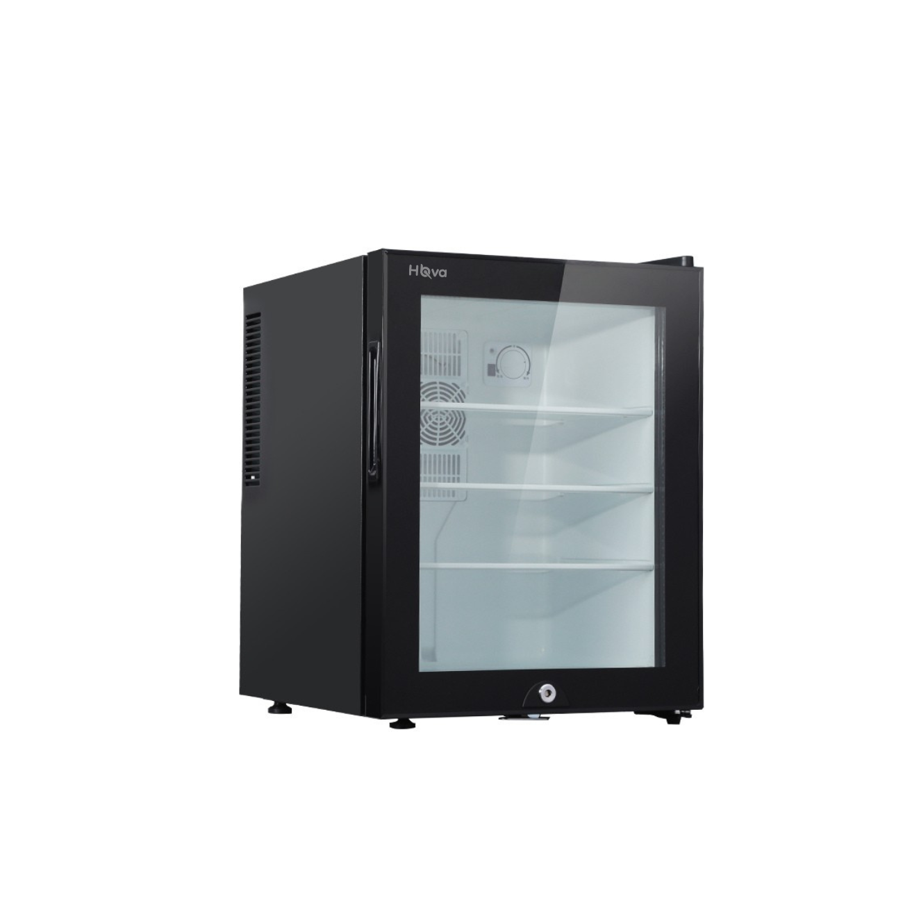 Mini-Bar Hova d’Hôtel Silencieux 40L - Série XC-40G Luxe - Noir Mat