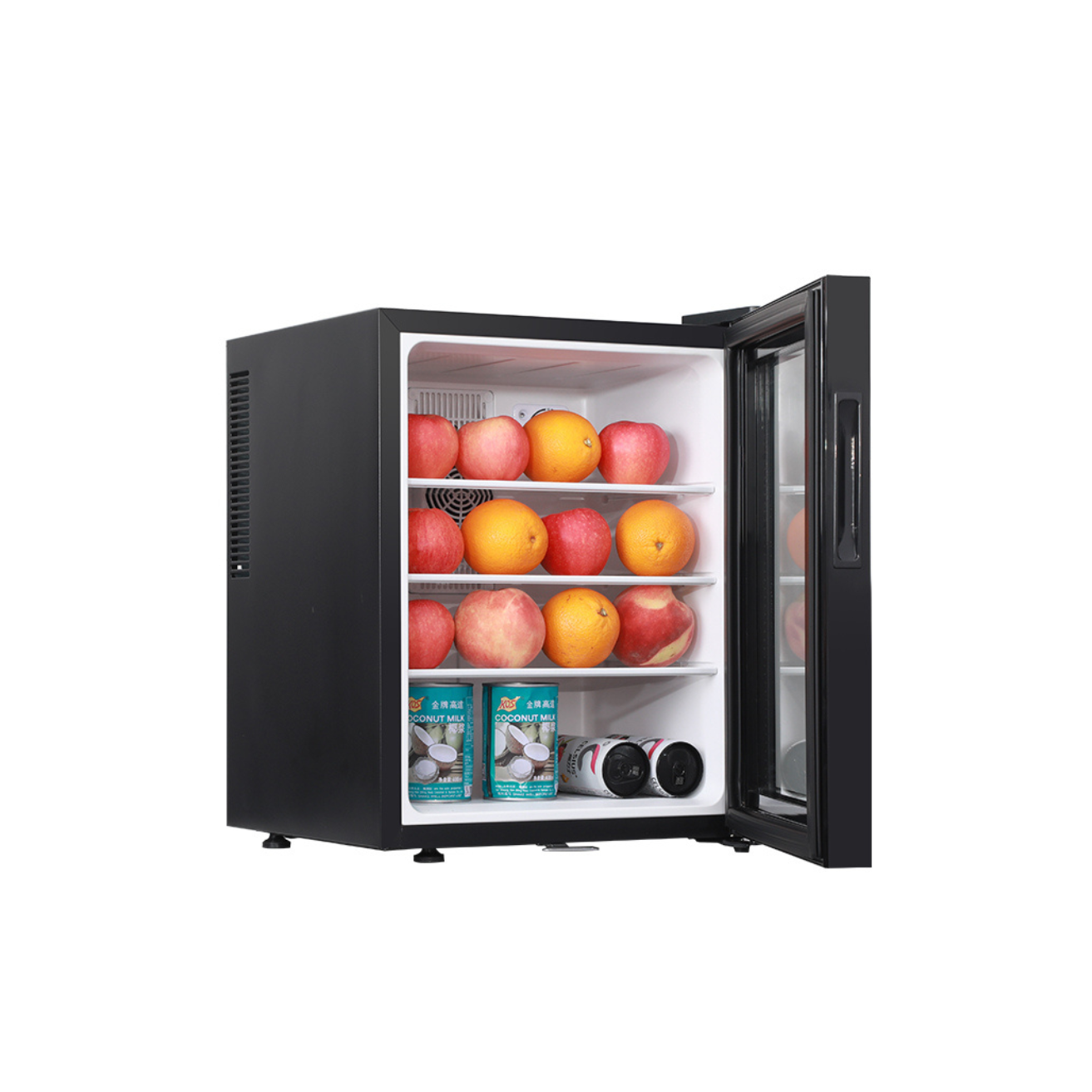 Mini-Bar Hova d’Hôtel Silencieux 40L - Série XC-40G Luxe - Noir Mat