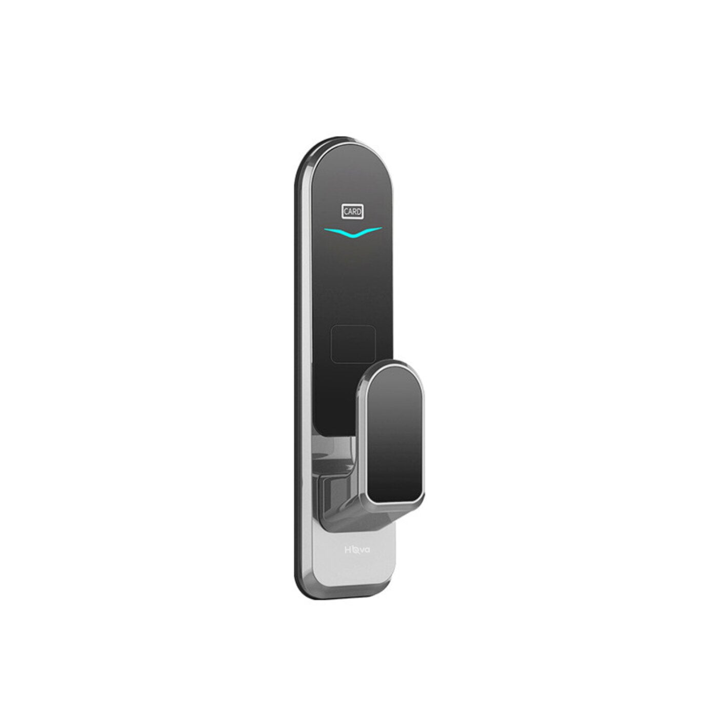 Serrure Hôtel RFID Noire Sans Clé – Sécurité Grade C – Modèle A12-RF