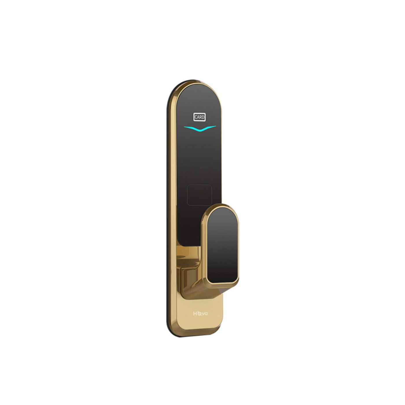 Serrure Hôtel RFID Noire Sans Clé – Sécurité Grade C – Modèle A12-RF