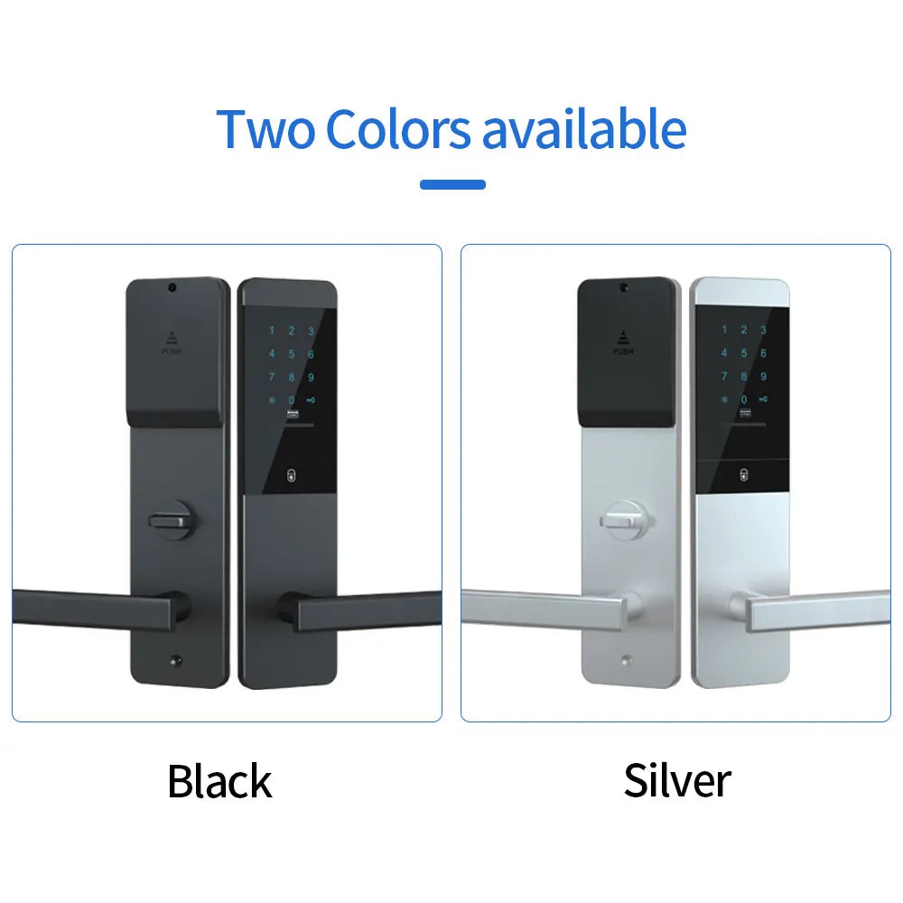 Serrure intelligente numérique avec fonction Bluetooth Ttlock-Tthotel pour hôtel, appartement, maison d'hôtes